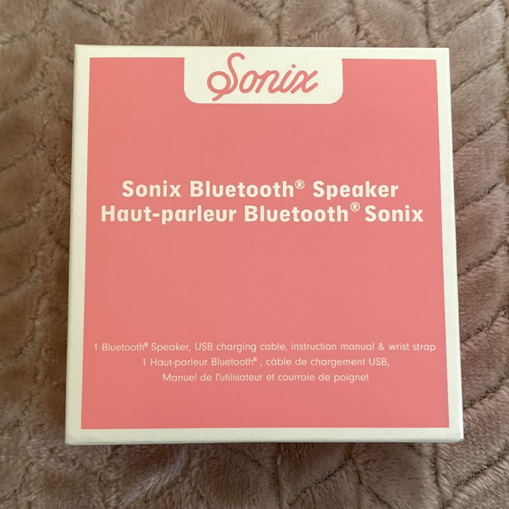 Sonix Bluetooth Speaker. NEW / Unused.